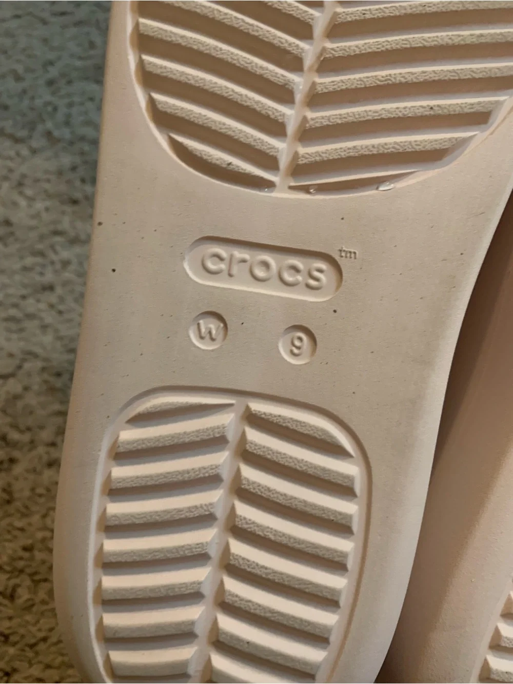 Crocs Gateway Quartz Blush Pink Platform Flip Flops Sandals
